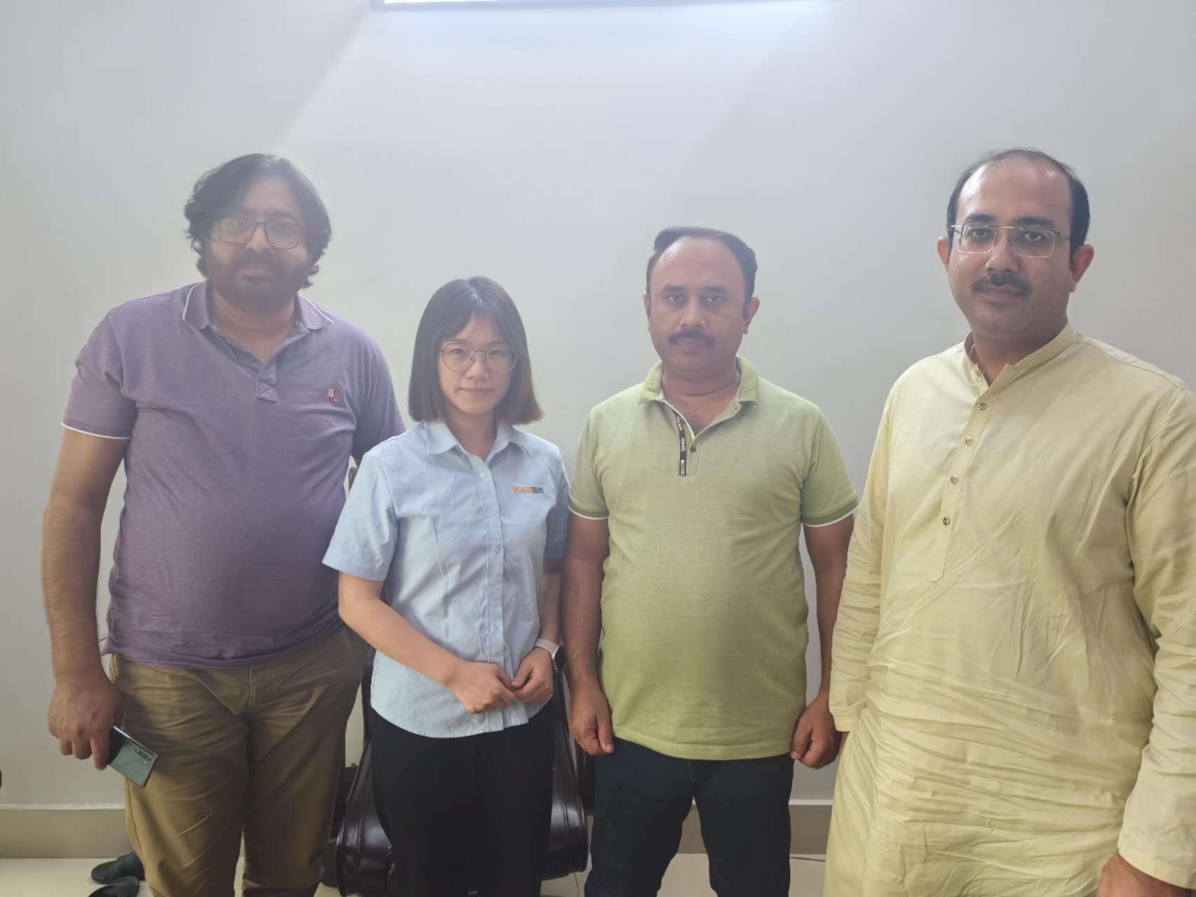 VSEE team visits Pakistani customers