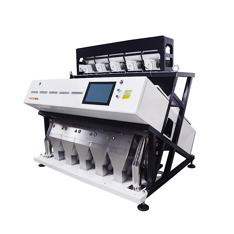 Black plastic flakes color sorting machine intelligent CCD Color Sorter High Efficiency Color separation machine for PVC